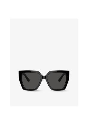 Womens Dolce & Gabbana Dg4438 Square-Frame Acetate Sunglasses