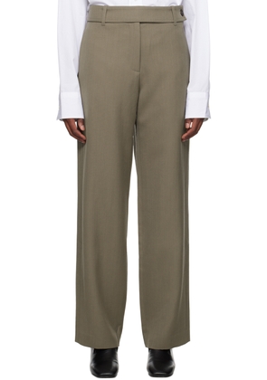 Studio Nicholson Khaki Eyasi Trousers