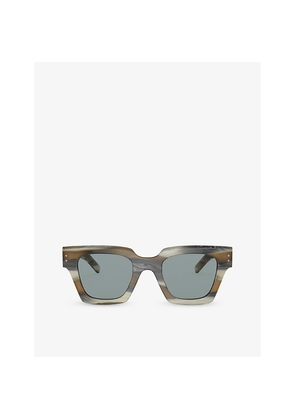 Womens Dolce & Gabbana Dg4413 Square-Frame Acetate Sunglasses