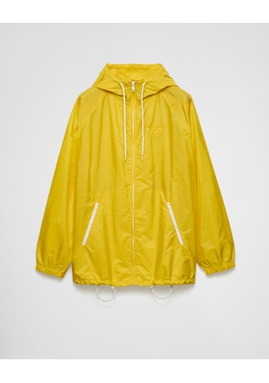Lightweight Re-Nylon rain jacket