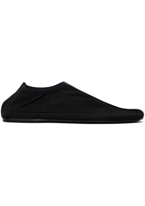 Christopher Esber Black Mesh Slippers