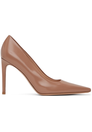 Gianvito Rossi Beige Gianvito 85 Pump Heels
