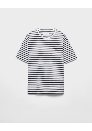 Striped cotton T-shirt