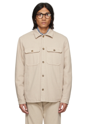 A. P.C. Taupe Alessio Jacket