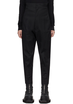 Rick Owens Black Dirt Cooper Trousers