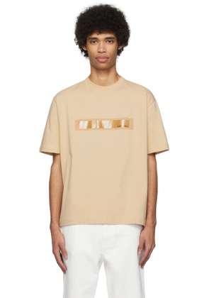 A. P.C. Beige Natacha Ramsay-Levi Edition Jean T-Shirt