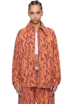 ERL Orange Flame Jacket