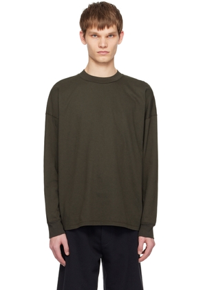 The Row Gray Drago Long Sleeve T-Shirt