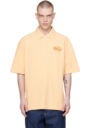 Maison Kitsuné Beige Textured Polo