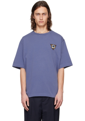 Maison Kitsuné Blue Surf Collage T-Shirt