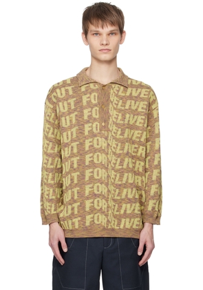 Henrik Vibskov Beige Delivery Polo