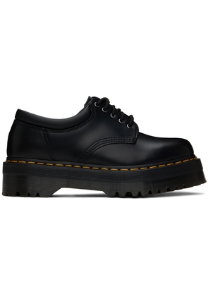 Dr. Martens Black 8053 Leather Platform Derbys