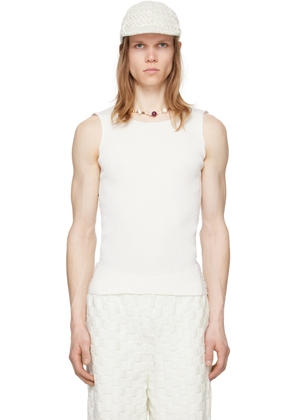 Isa Boulder SSENSE Exclusive White Float Tank Top