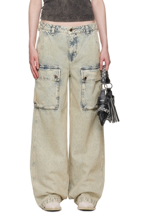 GUESS USA Blue Combat Jeans