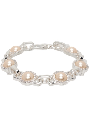 Hatton Labs SSENSE Exclusive Silver Romeo Link Bracelet