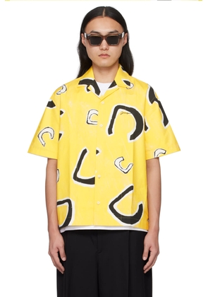 JACQUEMUS Yellow Les Sculptures 'La chemise Jean' Shirt