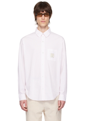 Drôle De Monsieur Pink 'La Chemise Rayée' Shirt