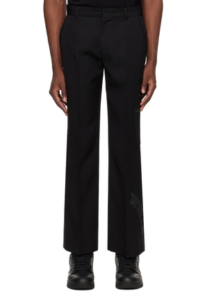 Off-White Black Formal Varsity Trousers