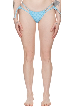 MISBHV SSENSE Exclusive Blue Monogram Bikini Bottom