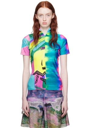 Conner Ives Multicolor Printed T-Shirt