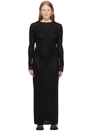 Y/Project Black Snap Off Maxi Dress