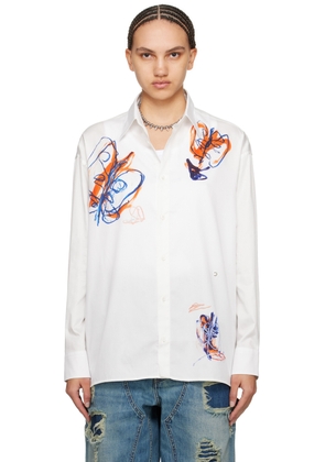 Études White Julian Farade Edition Illusion Shirt