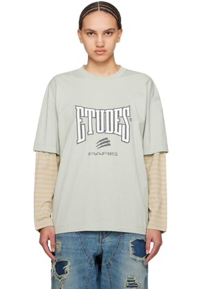 Études Gray Goudron Boxing Long Sleeve T-Shirt