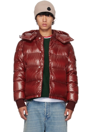 Moncler Red Maljasset Down Jacket