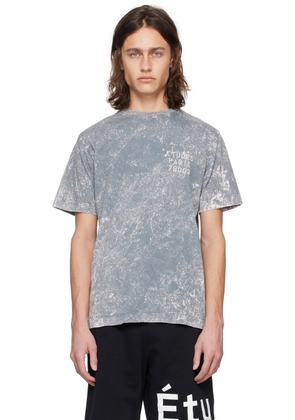 Études Gray Wonder Small Stencil T-Shirt