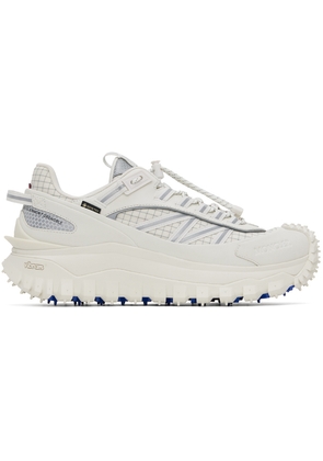 Moncler White Trailgrip GTX Sneakers