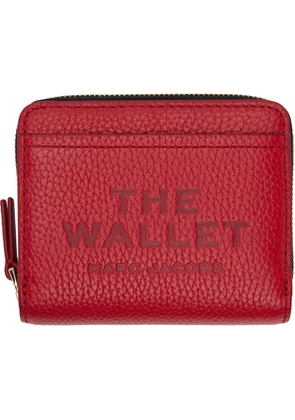 Marc Jacobs Red 'The Leather Mini Compact' Wallet
