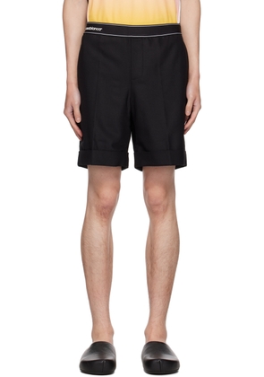 Casablanca Black Sports Tailoring Shorts
