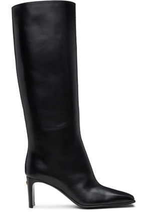 Ferragamo Black Knee High Boots