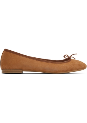 Repetto Orange Cendrillon Ballerina Flats