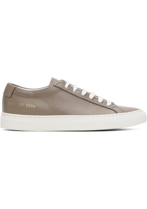 Common Projects Taupe Achilles Sneakers
