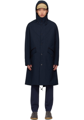 A. P.C. Navy Austin Coat