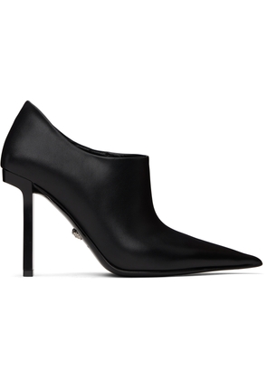 Versace Black Slice Ankle 105 Boots