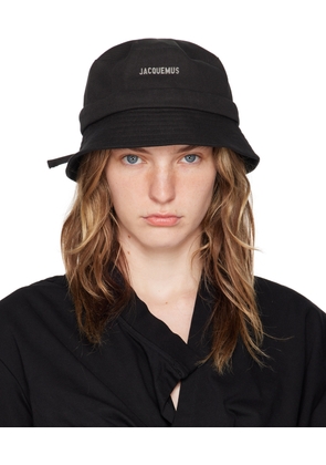 JACQUEMUS Black Les Classiques 'Le bob Gadjo' Bucket Hat