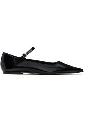 Aeyde Black Cleo Ballerina Flats