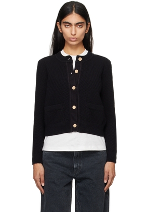 FRAME Black Compact Cardigan