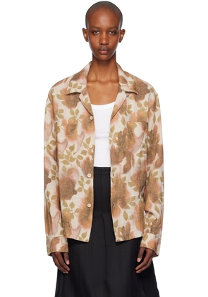 OUR LEGACY Brown Heusen Shirt