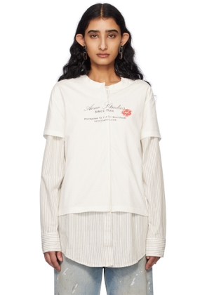 Acne Studios Off-White Layered T-shirt