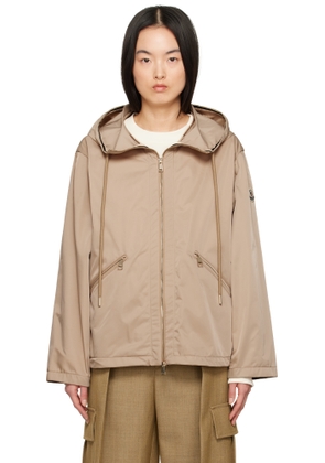 Moncler Beige Cassiopea Hooded Jacket