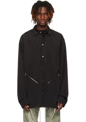 Rick Owens Black Hollywood Membrane Tour Jacket