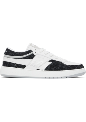 Givenchy White & Black G Move Sneakers