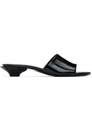 Chloé Black Flower Sandals