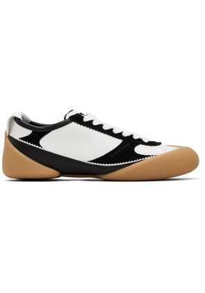 McQueen White & Black Flexion Sneakers