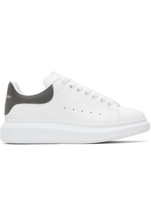 McQueen White & Gray Oversized Sneakers