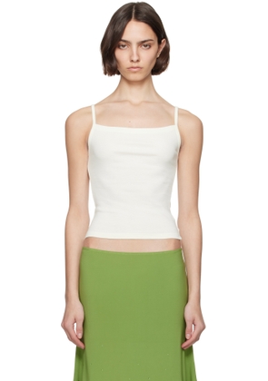 Gil Rodriguez Off-White LaPointe Tank Camisole