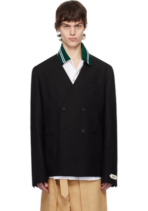 JACQUEMUS Black La Croisière 'The Marino' Blazer